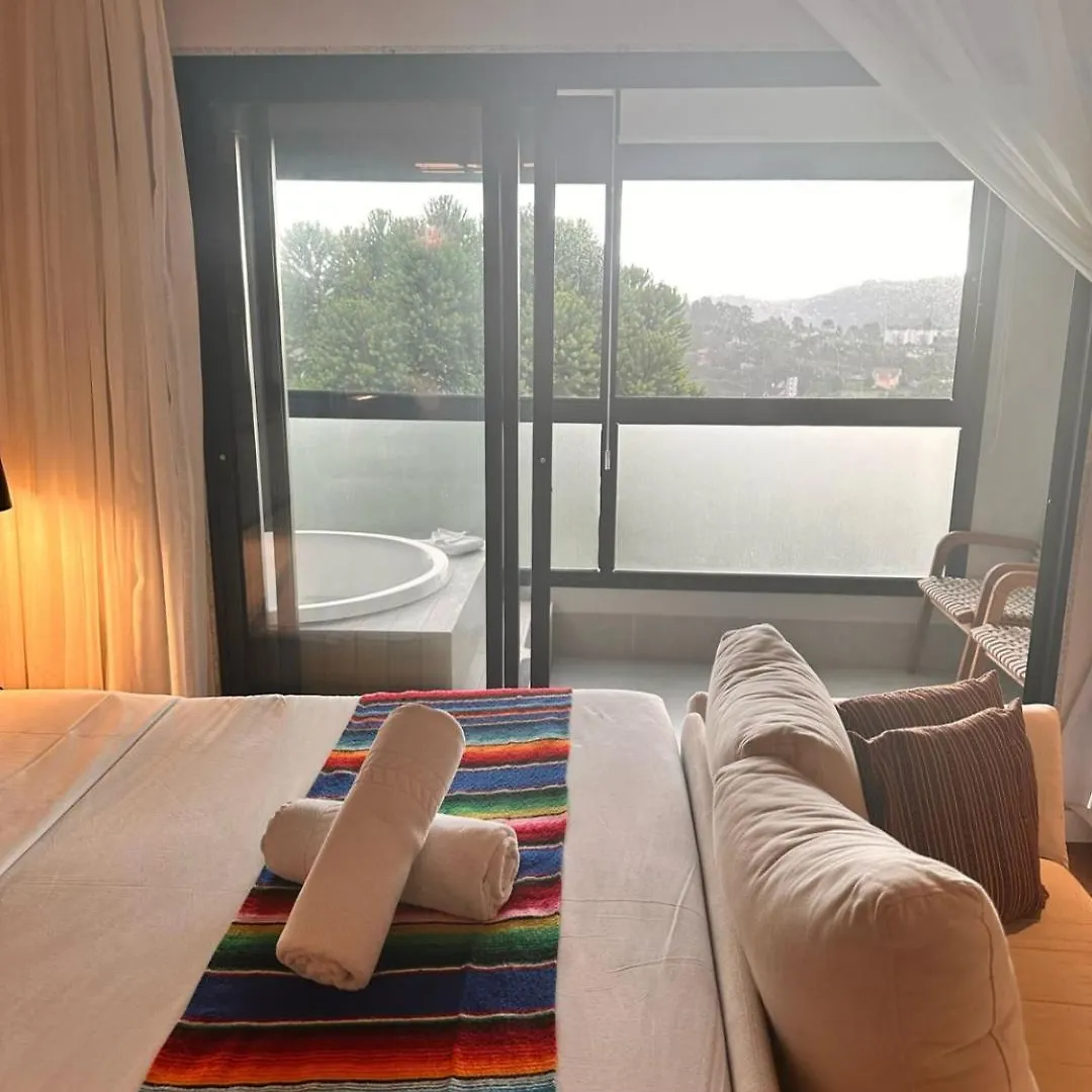 公寓 Wanderlust Experiente Hotel Campos do Jordão